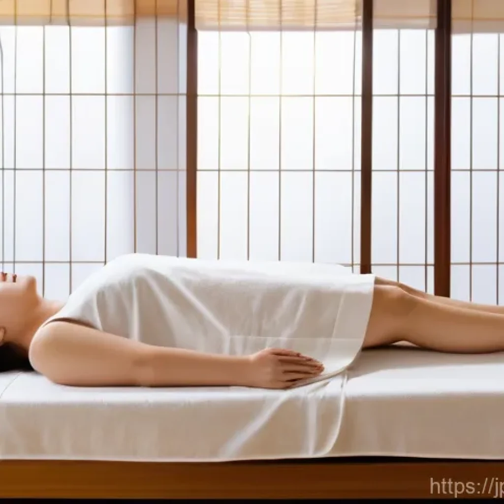 불면증 침술 치료 후기 - **Prompt 1: Serene First Acupuncture & Moxibustion Experience**
    A tranquil and calming full-body...